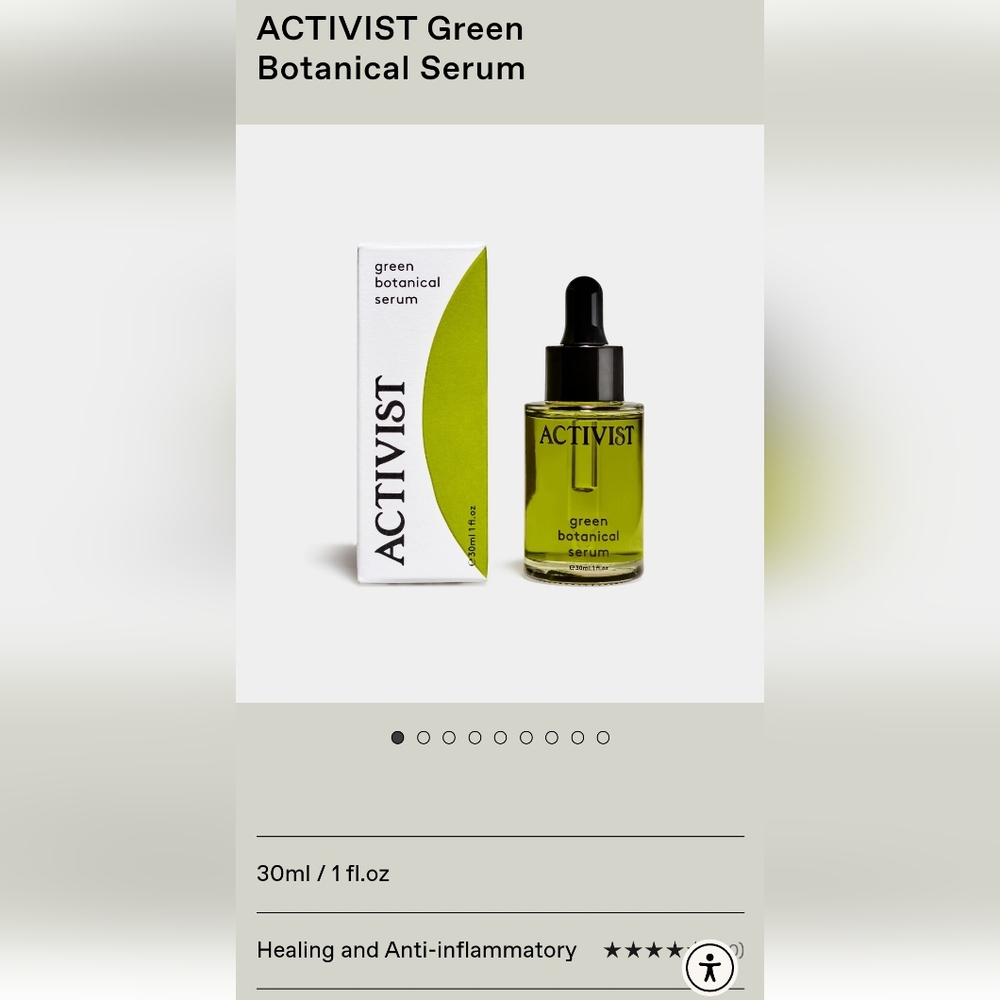 Activist Manuka Green Botanical Face Serum 1fl.oz